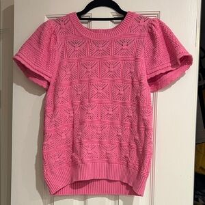 Design History Pink Crew Neck Sweater